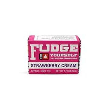 Laurie & Mary Jane | Strawberry Cream Fudge | 50mg THC